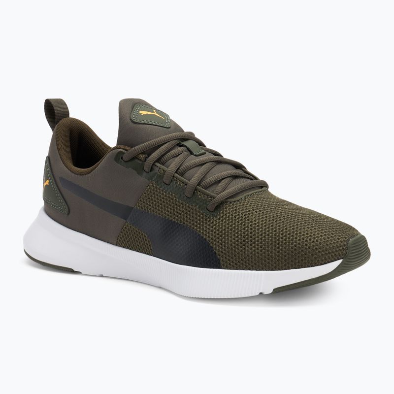 Кросівки для бігу PUMA Flyer Runner dark olive/puma black/sunset stream