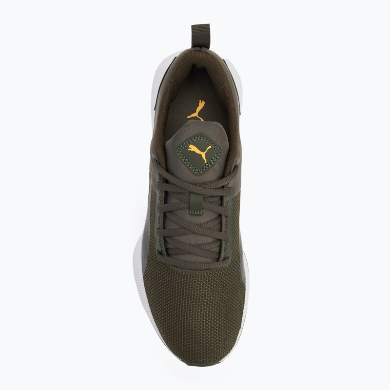 Кросівки для бігу PUMA Flyer Runner dark olive/puma black/sunset stream 5