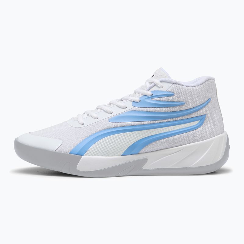 Кросівки баскетбольні чоловічі PUMA Court Pro puma white/della robbla blue