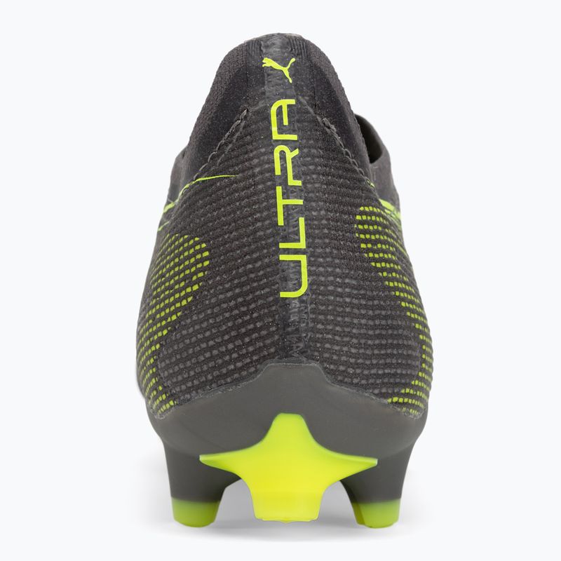 Кросівки футбольні чоловічі PUMA Ultra 5 Pro FG/AG matte aged silver/yellow alert/sun struck 6