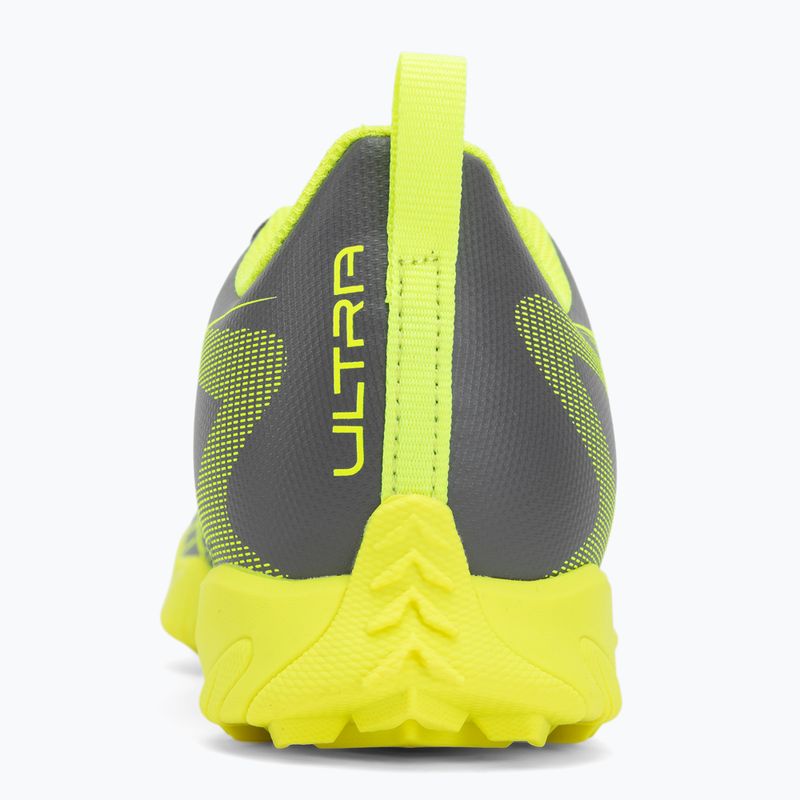 Кросівки футбольні дитячі PUMA Ultra 5 Play TT Jr matte aged silver/yellow alert/puma aged silver 6