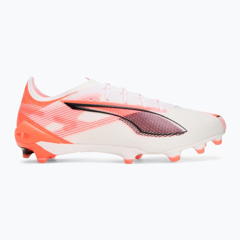 Кросівки футбольні чоловічі PUMA Ultra 5 Ultimate FG puma white/puma black/glowing red 2