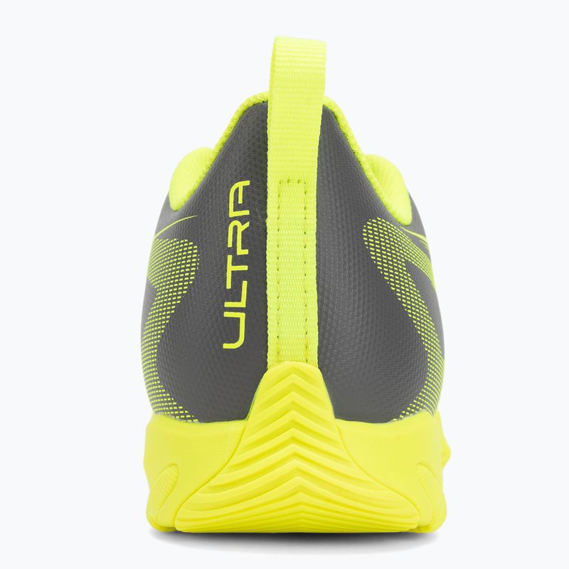 Кросівки футбольні дитячі PUMA Ultra 5 Play IT Jr matte aged silver/yellow alert/puma aged silver 6