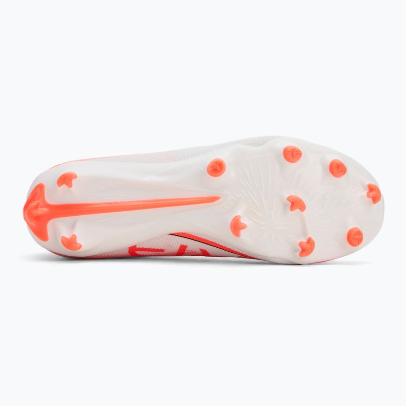 Кросівки футбольні дитячі PUMA Ultra 5 Pro FG/AG Jr puma white/puma black/glowing red 4