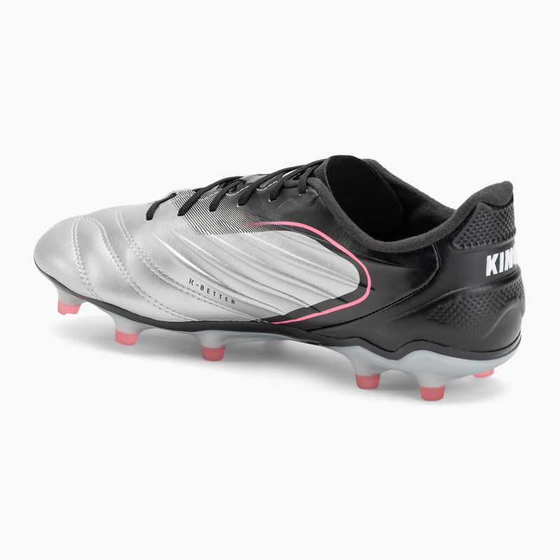 Кросівки футбольні чоловічі PUMA King Pro FG/AG puma silver/puma black/sun struck/puma white 3