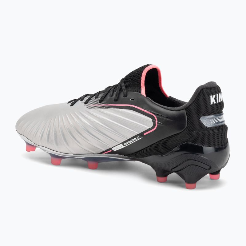 Кросівки футбольні чоловічі PUMA King Ultimate FG/AG puma silver/puma black/sun struck/puma white 3
