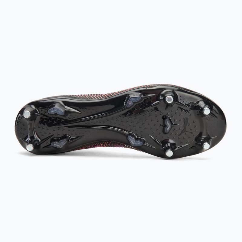 Кросівки футбольні чоловічі PUMA Future 8 Match MxSG puma black/ puma white/ glowing red 4