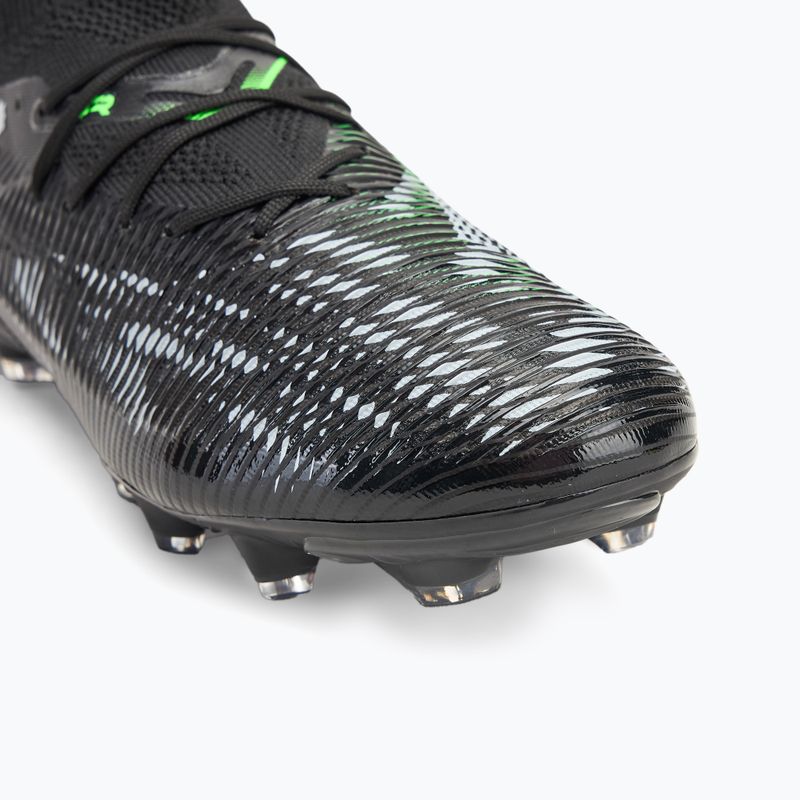 Кросівки футбольні чоловічі PUMA Future 8 Match FG/AG puma black/cool light gray/fluo green 7