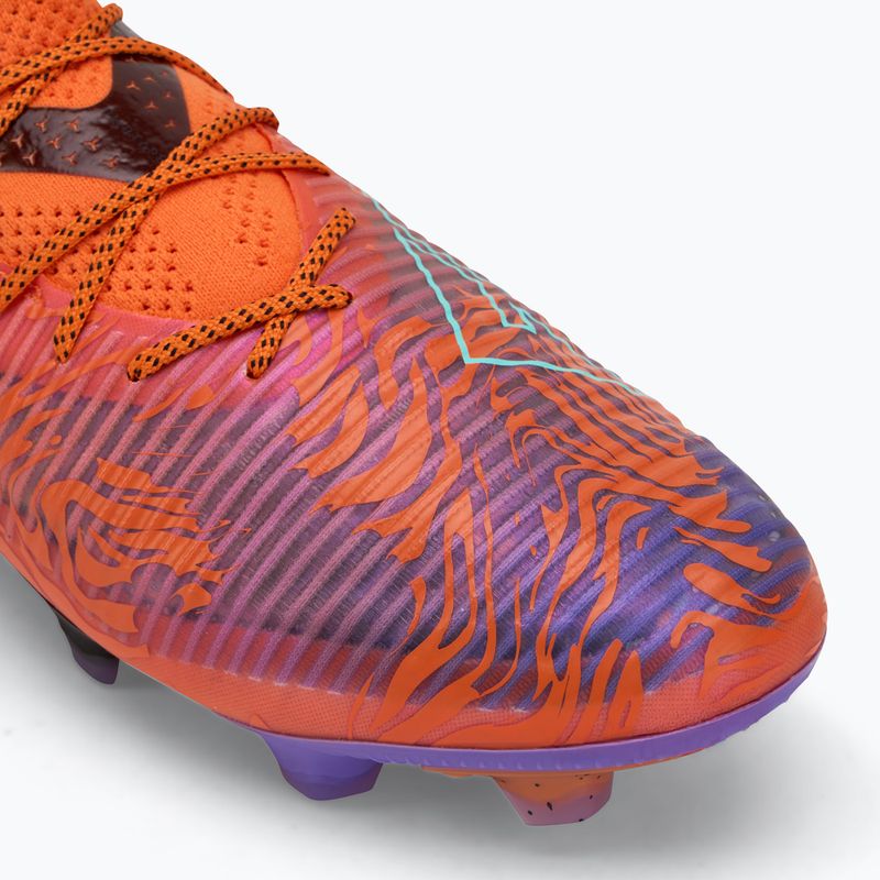 Кросівки футбольні чоловічі PUMA Future 8 Ultimate Creativity FG orange poppy/dark amethyst/electric peppermint/black 7