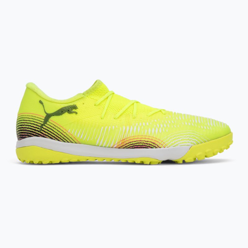 Кросівки футбольні чоловічі PUMA Future 8 Match Low TT yellow alert/ puma black/ sun struck 2