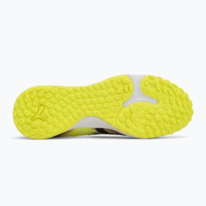 Кросівки футбольні чоловічі PUMA Future 8 Match Low TT yellow alert/ puma black/ sun struck 4
