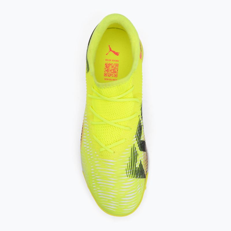 Кросівки футбольні чоловічі PUMA Future 8 Match Low TT yellow alert/ puma black/ sun struck 5