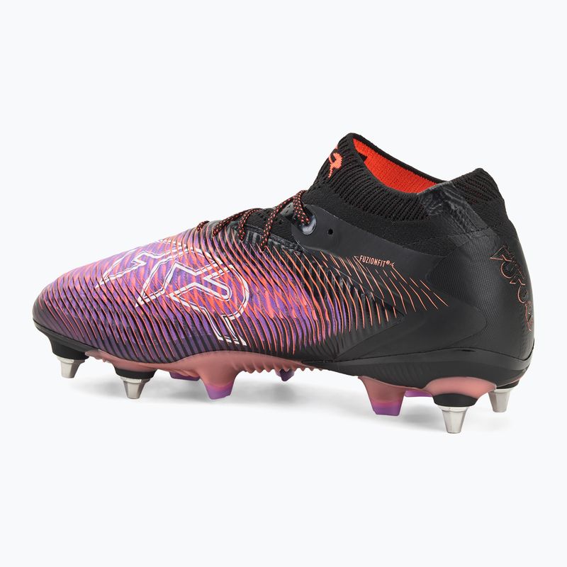 Кросівки футбольні чоловічі PUMA Future 8 Ultimate MxSG puma black/puma white/glowing red 3
