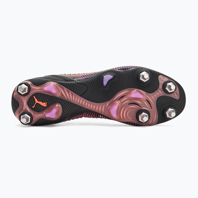 Кросівки футбольні чоловічі PUMA Future 8 Ultimate MxSG puma black/puma white/glowing red 4
