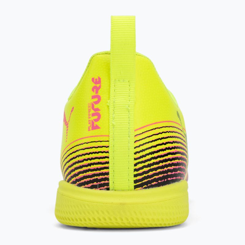 Дитячі футбольні бутси PUMA Future 8 Play It жовті alert / пума чорні / сонце влучило в дитячі футбольні бутси 6