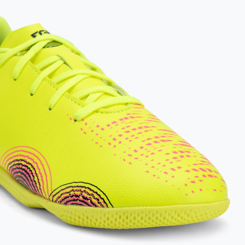 Дитячі футбольні бутси PUMA Future 8 Play It жовті alert / пума чорні / сонце влучило в дитячі футбольні бутси 7