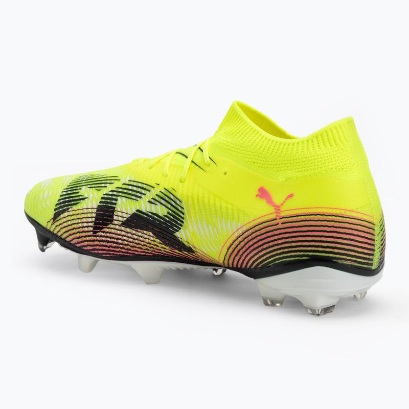 Кросівки футбольні чоловічі PUMA Future 8 Match FG/AG yellow alert/puma black/sun struck 3