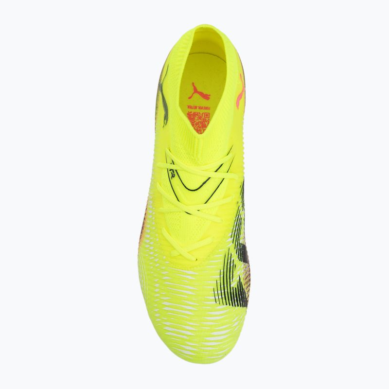 Кросівки футбольні чоловічі PUMA Future 8 Match FG/AG yellow alert/puma black/sun struck 5