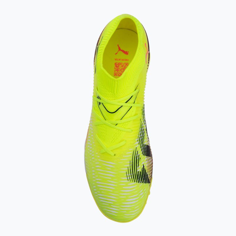 Кросівки футбольні чоловічі PUMA Future 8 Match TT yellow alert/ puma black/ sun struck 5