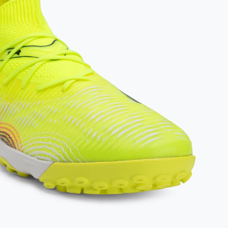 Кросівки футбольні чоловічі PUMA Future 8 Match TT yellow alert/ puma black/ sun struck 7