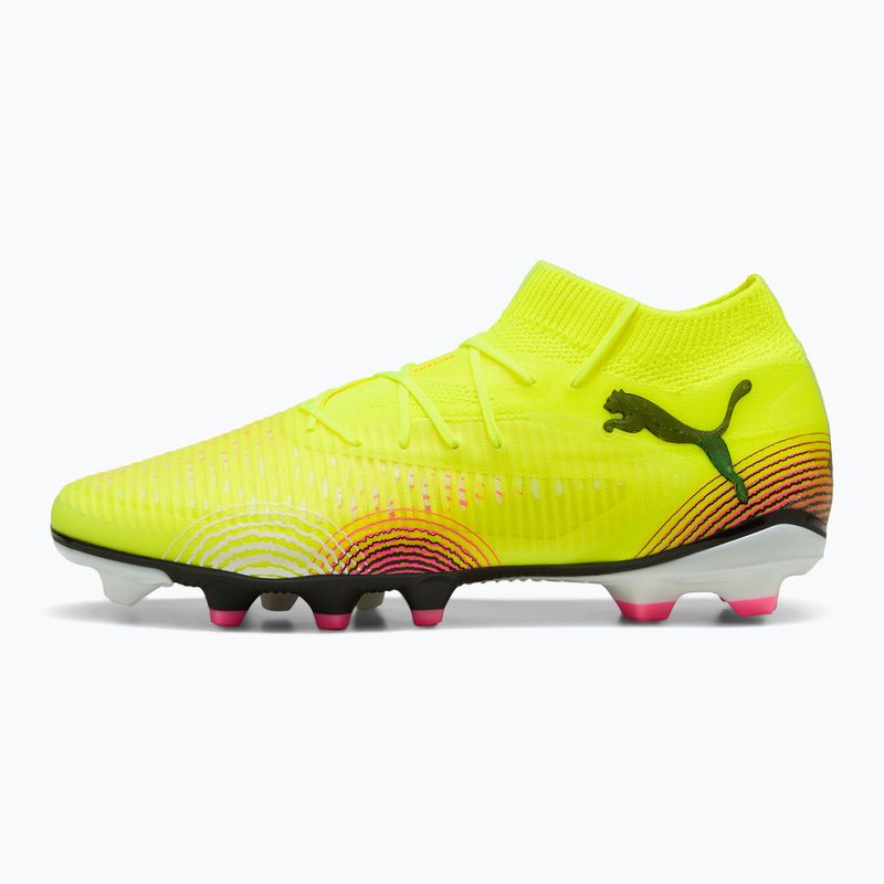 Кросівки футбольні чоловічі PUMA Future 8 Pro FG/AG yellow alert/puma black/sun struck 2