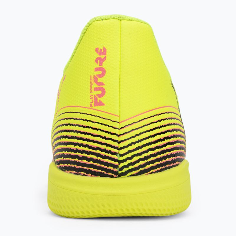 Кросівки футбольні чоловічі PUMA Future 8 Play It yellow alert/ puma black/ sun struck 6