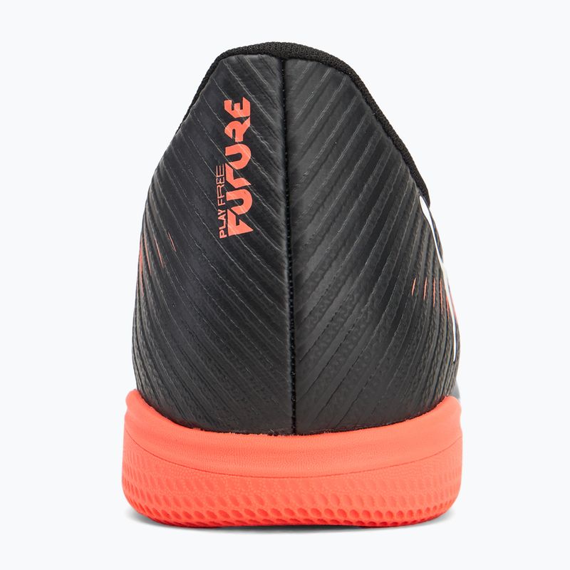 Кросівки футбольні чоловічі PUMA Future 8 Play It puma black/ puma white/ glowing red 6
