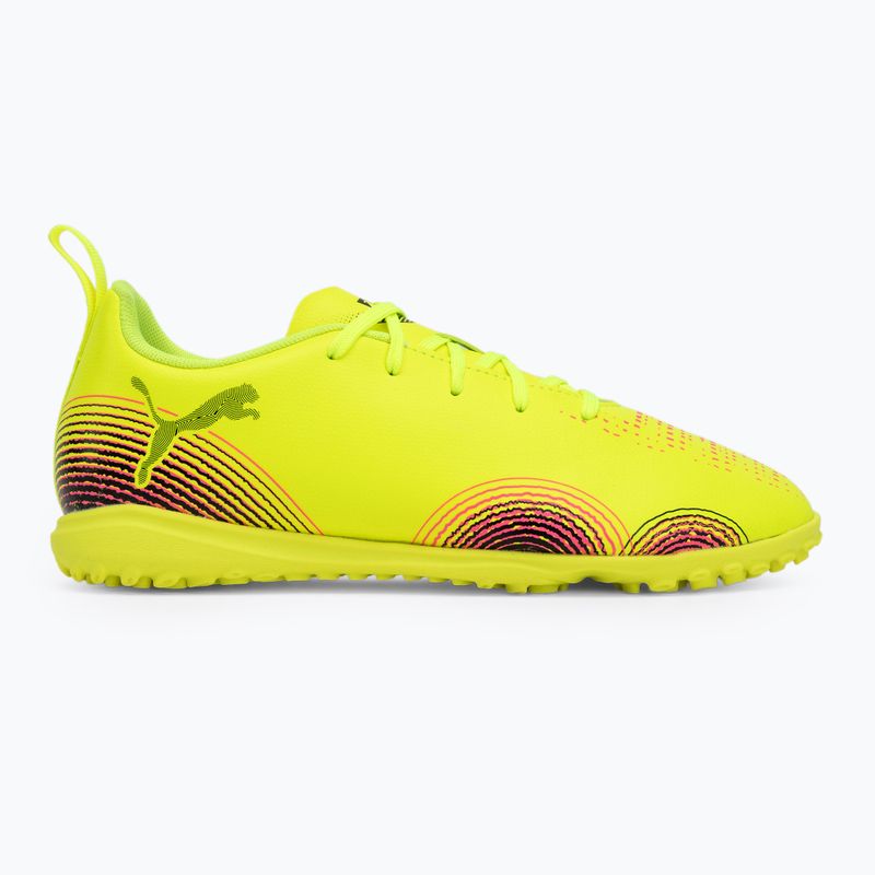 Кросівки футбольні дитячі PUMA Future 8 Play TT yellow alert/ puma black/ sun struck 2