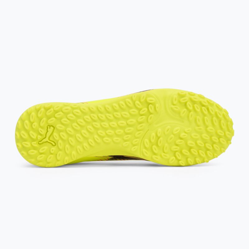 Кросівки футбольні дитячі PUMA Future 8 Play TT yellow alert/ puma black/ sun struck 4