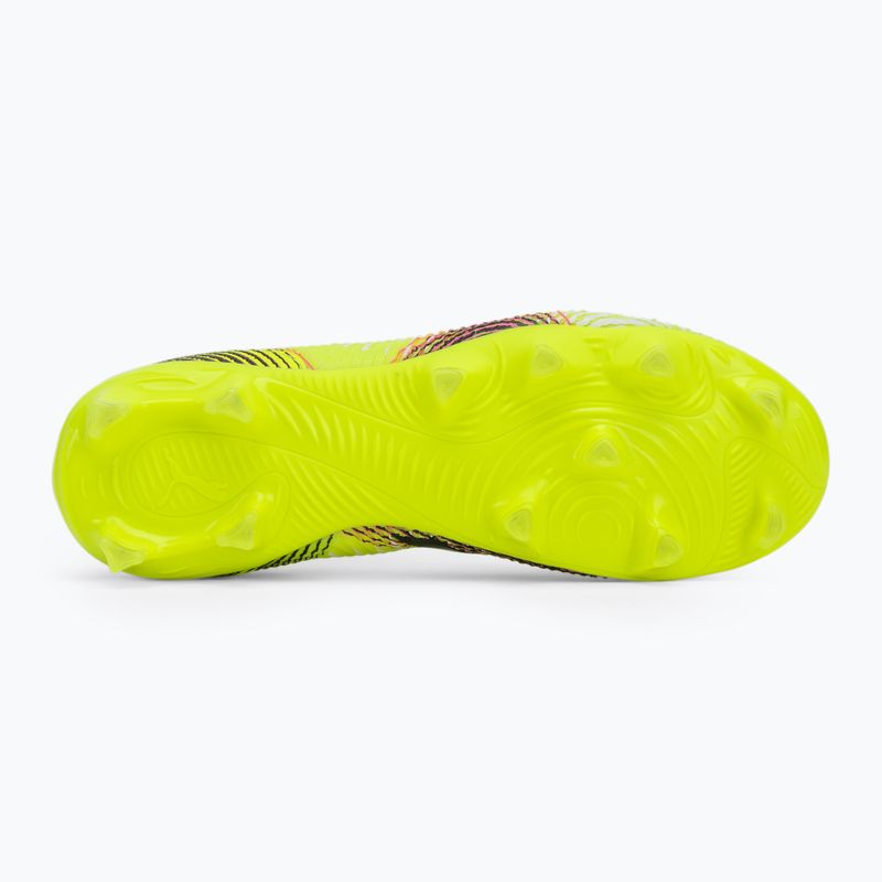 Кросівки футбольні дитячі PUMA Future 8 Match FG/AG Jr yellow alert/puma black/sun struck 4