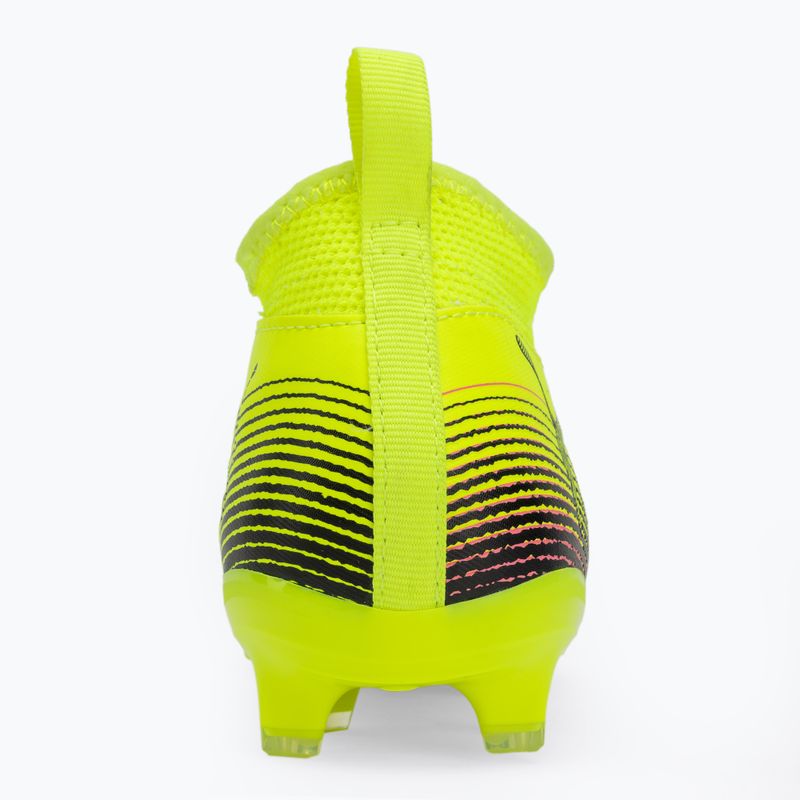Кросівки футбольні дитячі PUMA Future 8 Match FG/AG Jr yellow alert/puma black/sun struck 6
