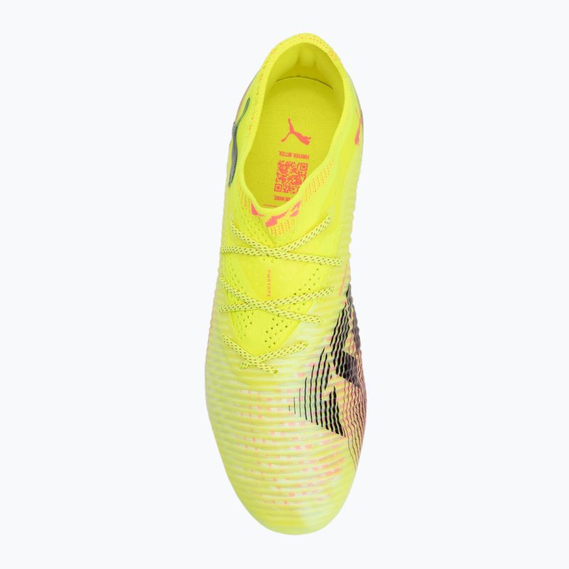 Кросівки футбольні чоловічі PUMA Future 8 Ultimate Low FG yellow alert/puma black/sun struck 5
