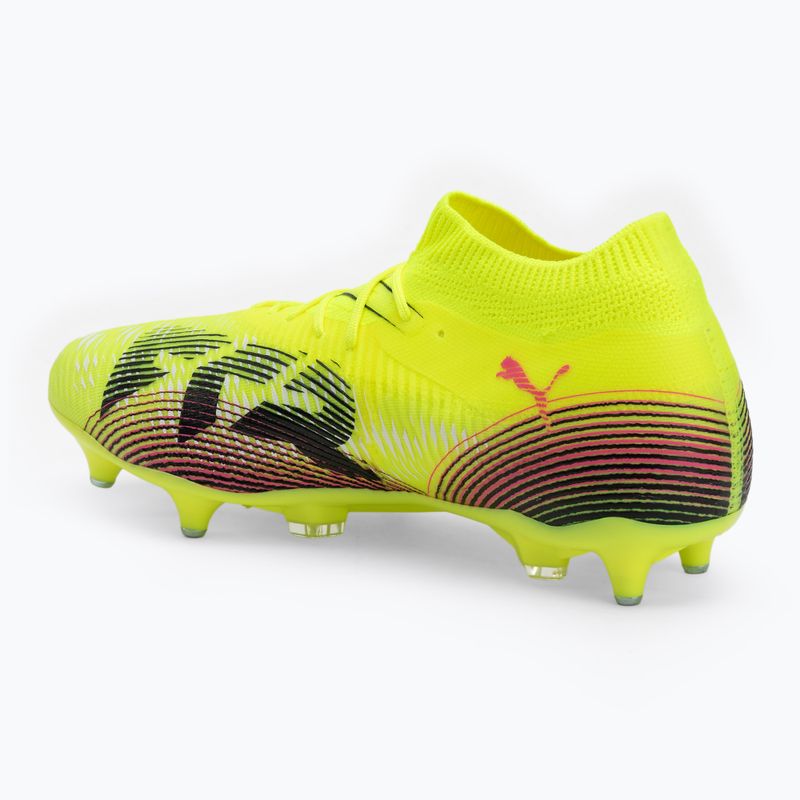 Кросівки футбольні чоловічі PUMA Future 8 Match MxSG yellow alert/ puma black/ sun struck 3