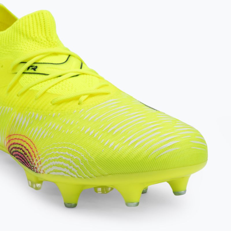 Кросівки футбольні чоловічі PUMA Future 8 Match MxSG yellow alert/ puma black/ sun struck 7