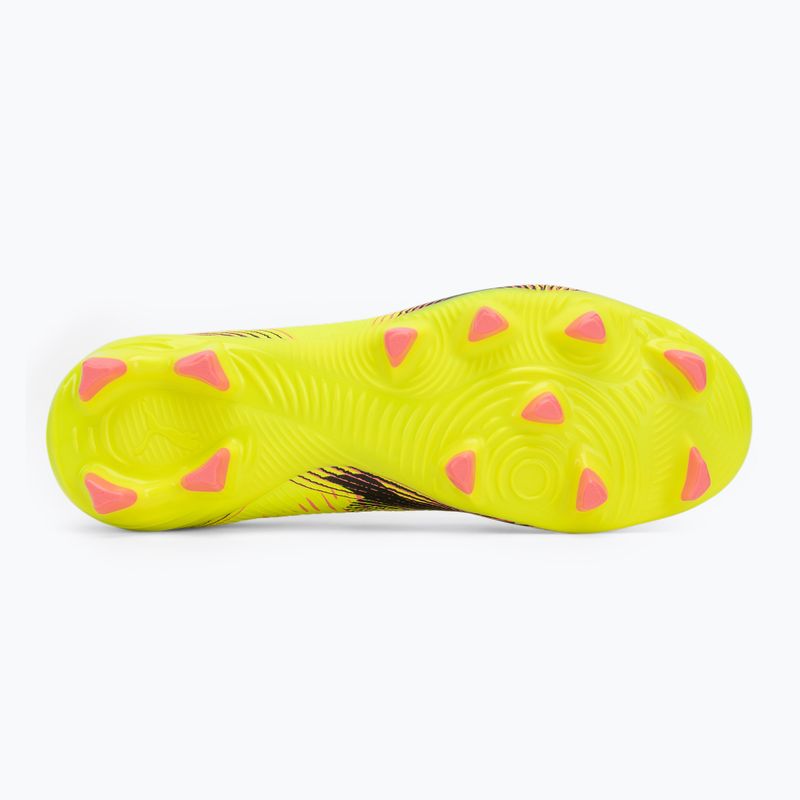 Кросівки футбольні чоловічі PUMA Future 8 Play FG/AG yellow alert/ puma black/ sun struck 4