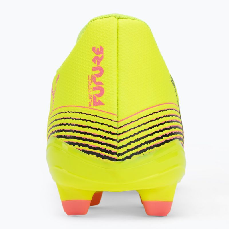 Кросівки футбольні чоловічі PUMA Future 8 Play FG/AG yellow alert/ puma black/ sun struck 6