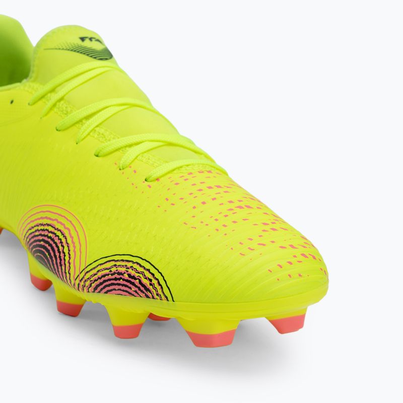 Кросівки футбольні чоловічі PUMA Future 8 Play FG/AG yellow alert/ puma black/ sun struck 7