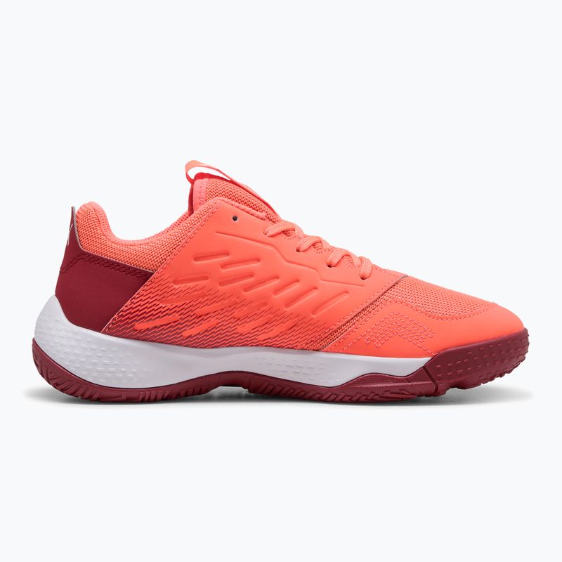 Кросівки гандбольні дитячі PUMA Accelerate Jr glowing red/white/dark crimson/black 8