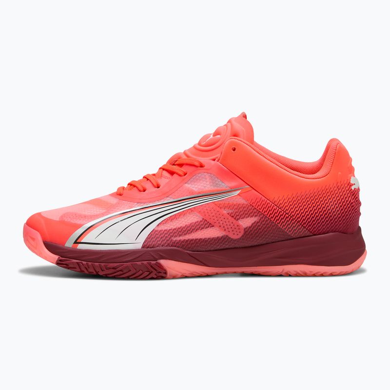 Кросівки чоловічі PUMA Accelerate Nitro SQD glowing red / puma white / dark crimson