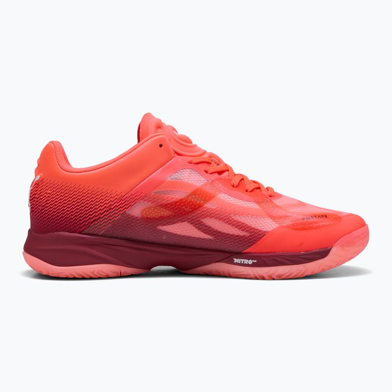 Кросівки чоловічі PUMA Accelerate Nitro SQD glowing red / puma white / dark crimson 2