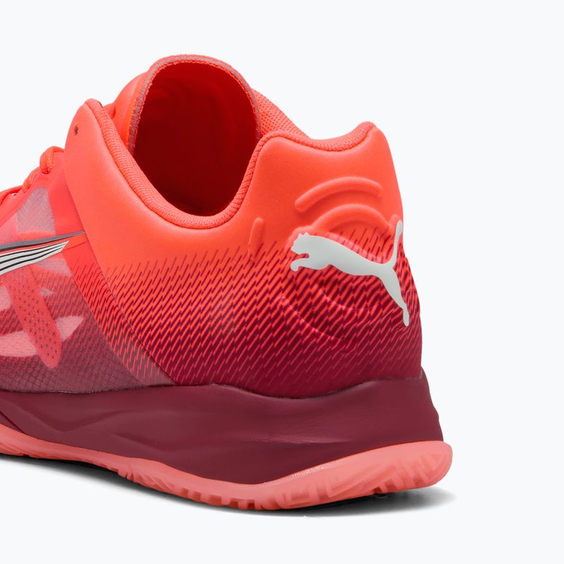 Кросівки чоловічі PUMA Accelerate Nitro SQD glowing red / puma white / dark crimson 5