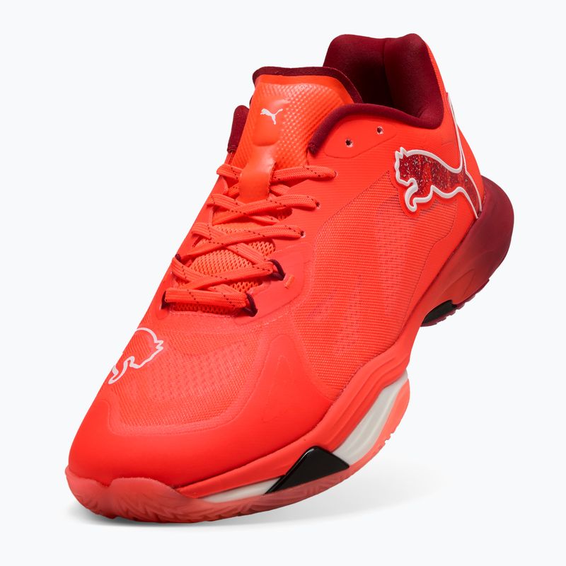 Кросівки гандбольні PUMA Vantage Nitro glowing red / puma white / dark crimson / puma black 13