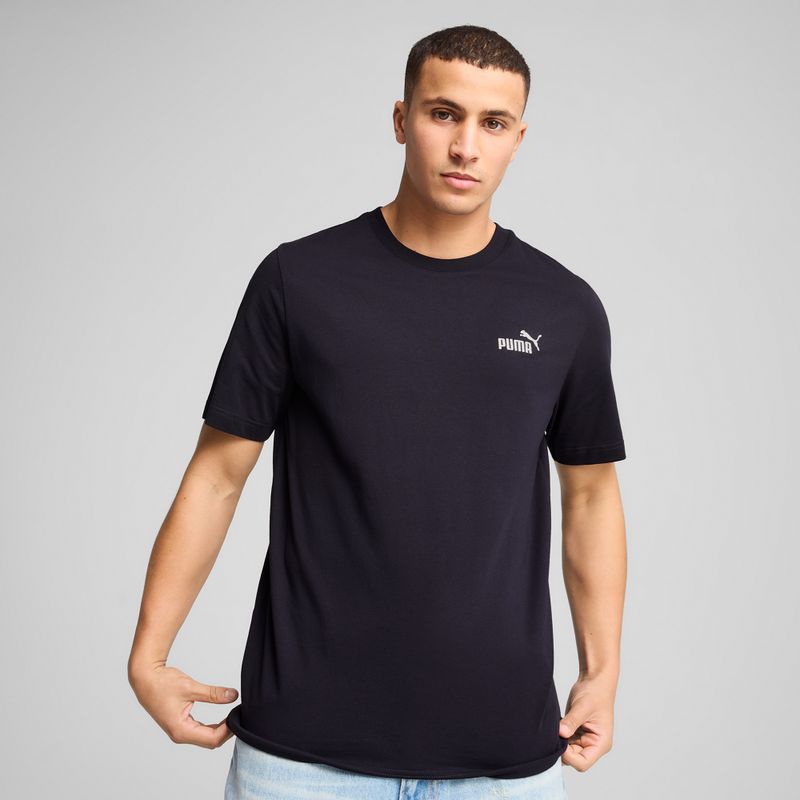 Футболка чоловіча PUMA ESS Small No. 1 Logo Tee new navy 3