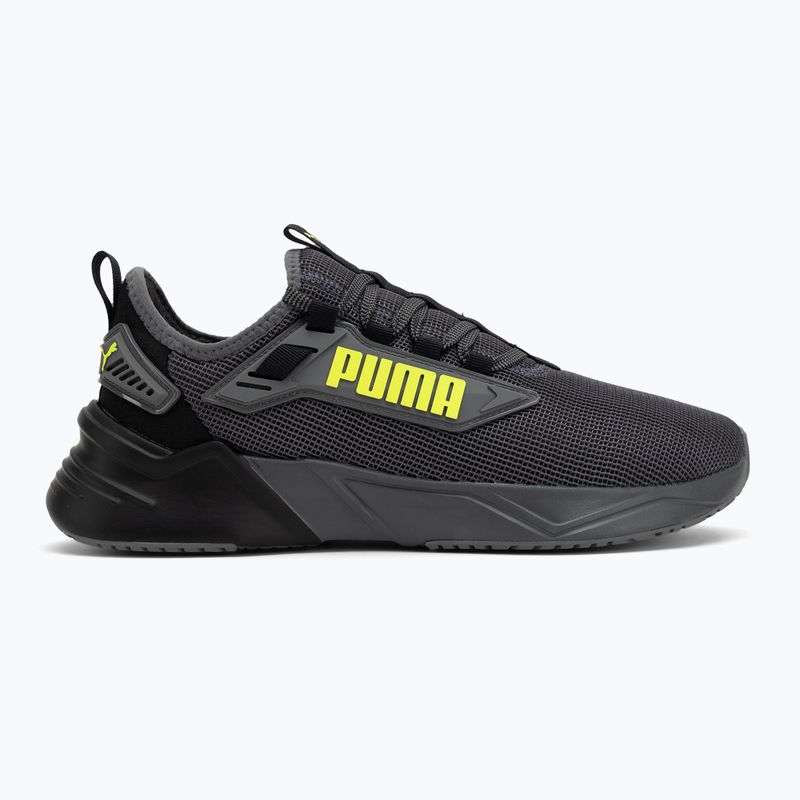 Кросівки для бігу PUMA Retaliate 3 Unwavered puma black/cool dark gray/yellow alert 2