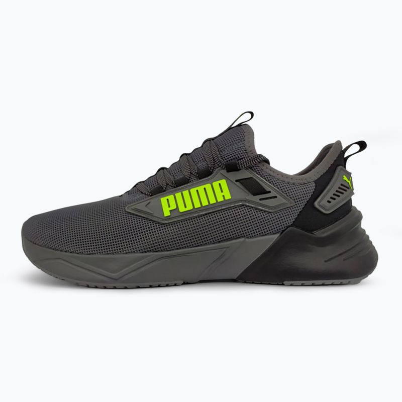 Кросівки для бігу PUMA Retaliate 3 Unwavered puma black/cool dark gray/yellow alert 8