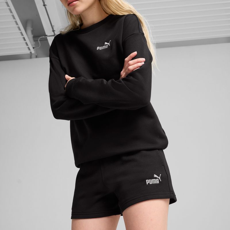 Жіночі шорти PUMA ESS Small No.1 Logo 4 puma чорні 3