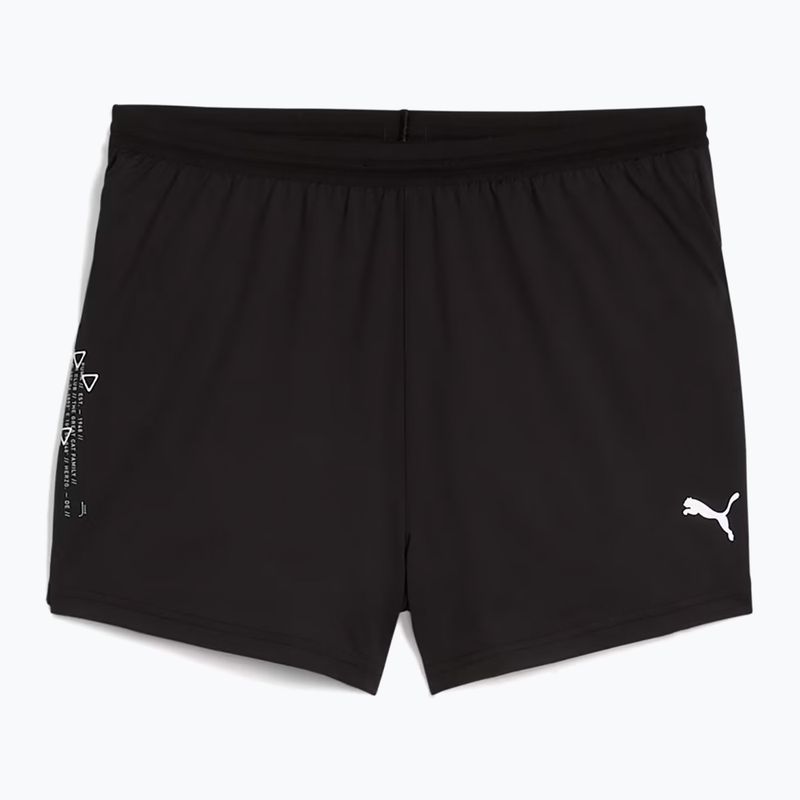 Шорти для бігу чоловічі Puma Run Knit 3" Split puma black