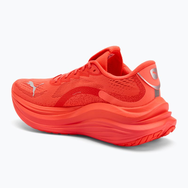 Кросівки для бігу жіночі PUMA MagMax Nitro glowing red/puma silver 2