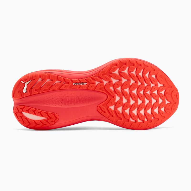 Кросівки для бігу жіночі PUMA MagMax Nitro glowing red/puma silver 4
