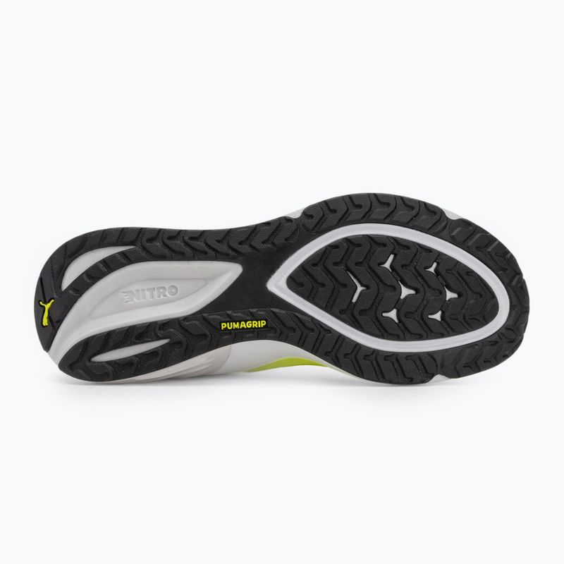 Кросівки для бігу чоловічі PUMA Electrify Nitro 4 yellow alert/feather gray/puma black 4